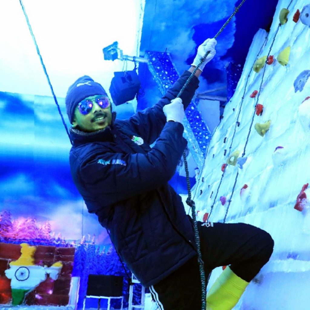 Sports activities in Goa -Ice Climbing