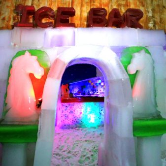 Ice Bar in SnowPark Goa